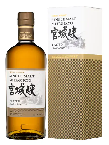 Nikka Miyagikyo Single Malt Peated  в подарочной упаковке, 0.7