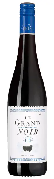 Le Grand Noir Grenache - Pinot Noir, 0,0%, 0.75
Ле Гран Нуар Гренаш -Пино Нуар б/а, фото 1 из 2