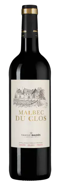 Cahors Malbec du Clos, 0.75
Мальбек дю Кло (Каор), фото 1 из 2