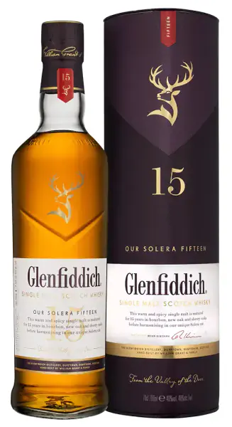 Glenfiddich 15 Years Old в подарочной упаковке, 0.7