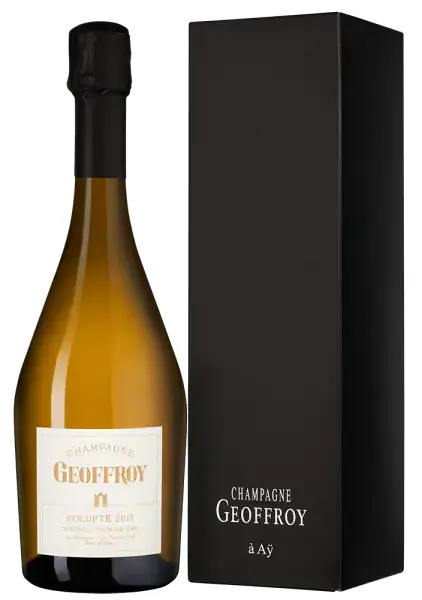 Geoffroy Volupte Brut Premier Cru в подарочной упаковке, 0.75
Волюпте Брют Премье Крю в п/у, белое экстра брют