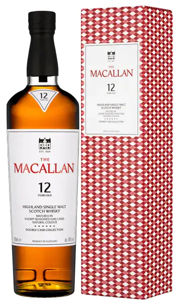Macallan Double Cask 12 Years Old в подарочной упаковке, 0.7