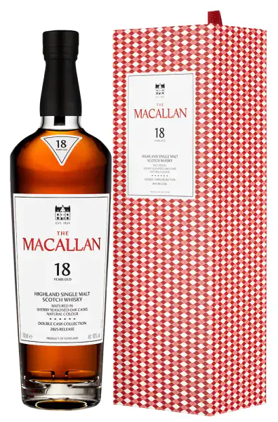 Macallan Double Cask Matured 18 Years Old в подарочной упаковке, 0.7