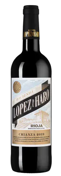 Hacienda Lopez de Haro Crianza, 0.75
Асьенда Лопес де Аро Крианса, фото 1 из 2