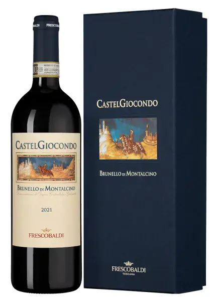 Brunello di Montalcino Castelgiocondo в подарчной упаковке, 0.75
Брунелло ди Монтальчино Кастел, красное сухое