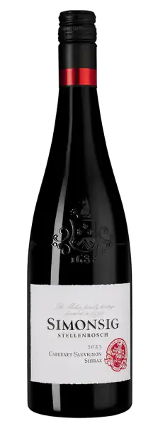 Cabernet Sauvignon / Shiraz, 0.75
Каберне Совиньон Шираз, красное сухое, фото 1 из 2